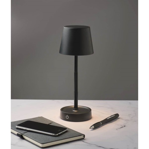 Obrázky: Dobíjacia stolová USB lampa, čierna, Obrázok 13