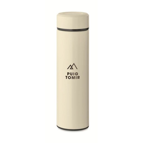 Obrázky: Biela termoska z rec.nerezovej ocele 420 ml, Obrázok 11