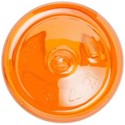 Obrázky: Transpar. oranžová 500ml RPET fľaša, Obrázok 3