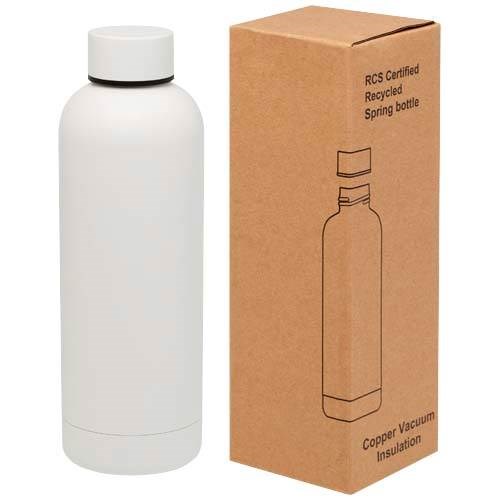 Obrázky: 500ml RCS medená vákuovo izol. fľaša, biela