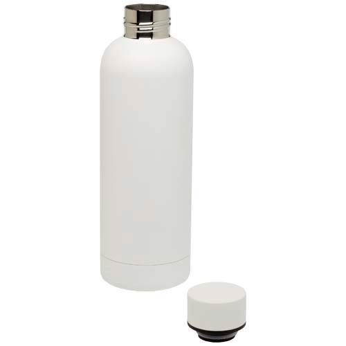 Obrázky: 500ml RCS medená vákuovo izol. fľaša, biela, Obrázok 3