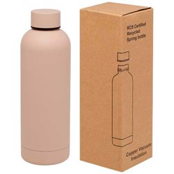 Obrázky: 500ml RCS medená vákuovo izol. fľaša, sv. ružová