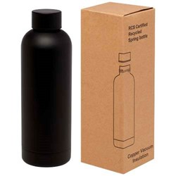 Obrázky: 500ml RCS medená vákuovo izol. fľaša, čierna