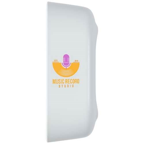 Obrázky: Biely mini 3W Bluetooth® reproduktor z rec. plastu, Obrázok 9