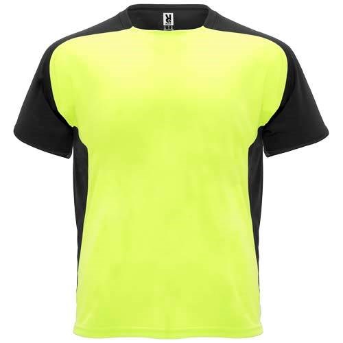 Obrázky: Detské šport.tričko, 140g,fluor.žlto-čierne, veľ.8