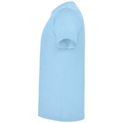 Obrázky: Detské bavlnené tričko,165g, sv. modré, veľ. 5/6, Obrázok 3