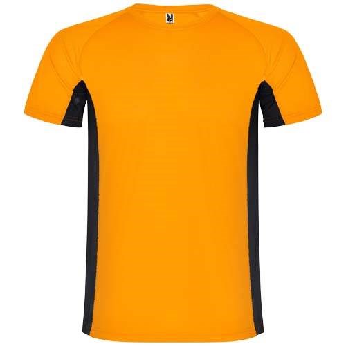 Obrázky: Detské športové tričko 140g,fluor. oranž, veľ. 16