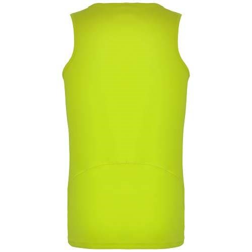 Obrázky: Andre 140 pán. tričko bez rukávov fluor.žlté M, Obrázok 2