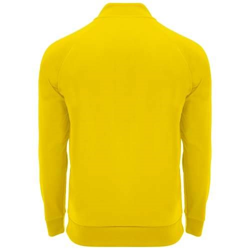 Obrázky: Epiro 200 unisex mikina, dl.rukáv, žltá XL, Obrázok 2
