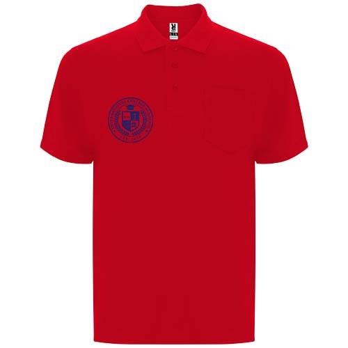 Obrázky: Unisex polokošeľa Centauro Premium 190 červená 3XL, Obrázok 7