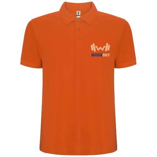 Obrázky: Pán.polokošeľa Pegaso Premium 190 oranžová 3XL, Obrázok 7