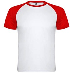 Obrázky: Indianapolis 140 šport.tričko biela/červená 3XL