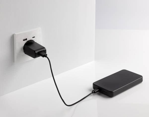 Obrázky: Powerbanka 10000mAh s USB C z RCS recykl. plastu, Obrázok 6