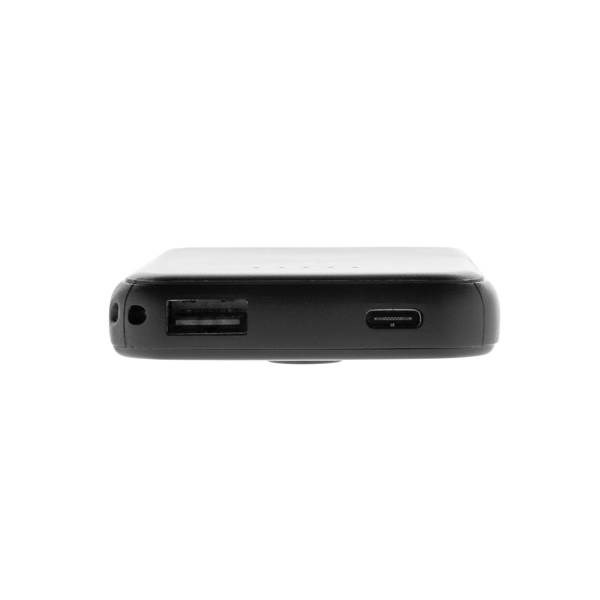 Obrázky: Bezdrôtová magnetická powerbanka 5000mAh 5W,čierna, Obrázok 2