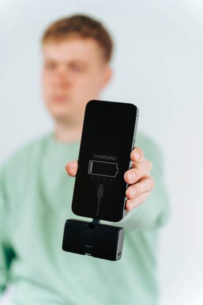 Obrázky: Powerbanka Urban Vitamin 5000mAh 20W PD,čierna, Obrázok 14