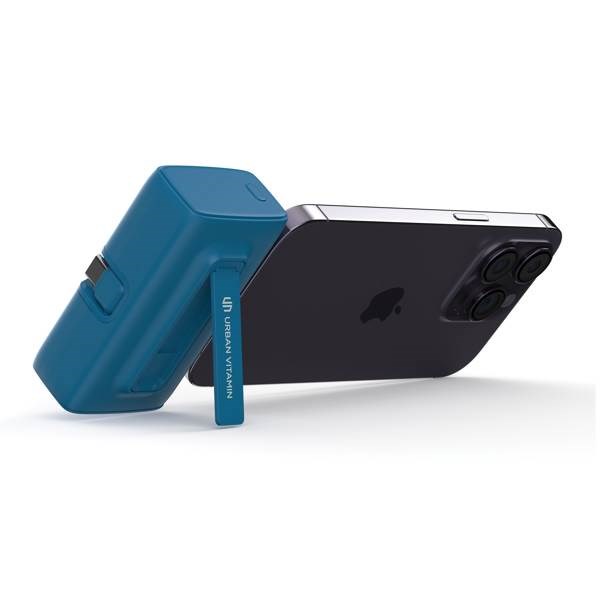 Obrázky: Powerbanka Urban Vitamin 5000mAh 20W PD, modrá, Obrázok 6