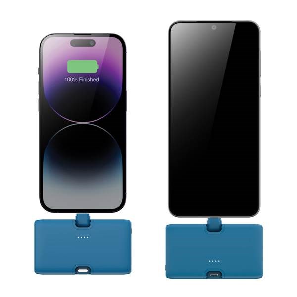 Obrázky: Powerbanka Urban Vitamin 5000mAh 20W PD, modrá, Obrázok 7