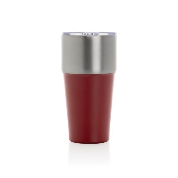 Obrázky: Termohrnček 500ml z RCS recyklovanej ocele,červená, Obrázok 5