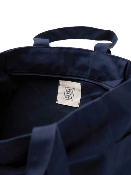 Obrázky: Modrá taška na zips, r. canvas, dve dĺžky popruhov, Obrázok 3