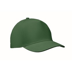 Obrázky: 5panelová baseball. keprová čiapka, tmavozelená