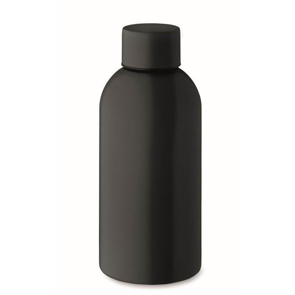Obrázky: Jednostenná fľaša 500ml, recyklovaný nerez, čierna
