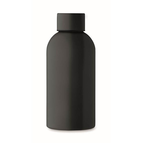 Obrázky: Jednostenná fľaša 500ml, recyklovaný nerez, čierna, Obrázok 4