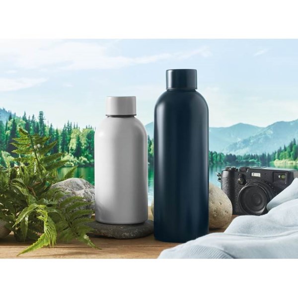 Obrázky: Jednostenná fľaša 500ml, recyklovaný nerez, biela, Obrázok 7