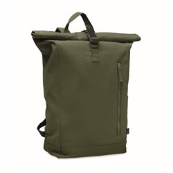 Obrázky: Army zel. rolovací ruksak 390g,suchý zips a vrecko