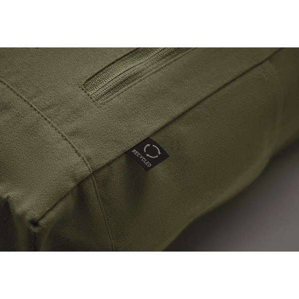 Obrázky: Army zel. rolovací ruksak 390g,suchý zips a vrecko, Obrázok 7