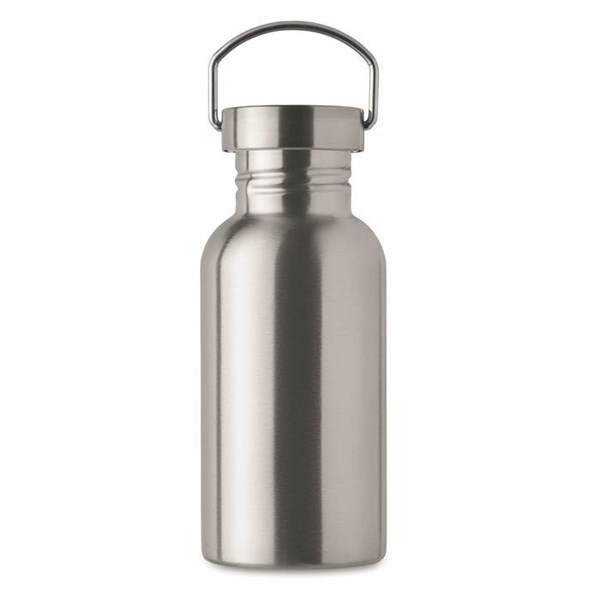 Obrázky: Jednostenná recykl. nerez fľaša 500ml,striebor.mat, Obrázok 3