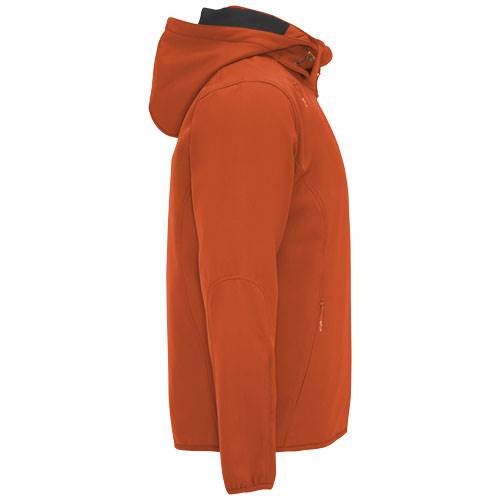Obrázky: Oranžová unisex softshellová bunda Siberia XL, Obrázok 16