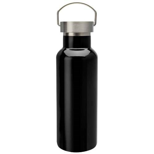 Obrázky: Fľaša na vodu z nerez ocele RCS 500 ml, čierna, Obrázok 6