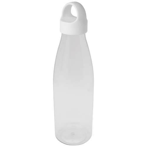 Obrázky: Fľaša na vodu z recykl. plastu 800 ml, transparent, Obrázok 2