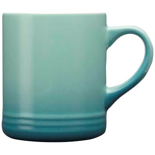 Obrázky: Tyrkysový keramický hrnček 330 ml, prechod farby, Obrázok 3