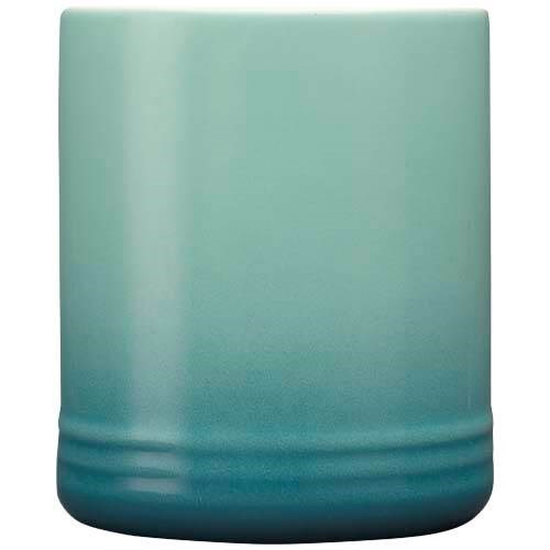 Obrázky: Tyrkysový keramický hrnček 330 ml, prechod farby, Obrázok 6