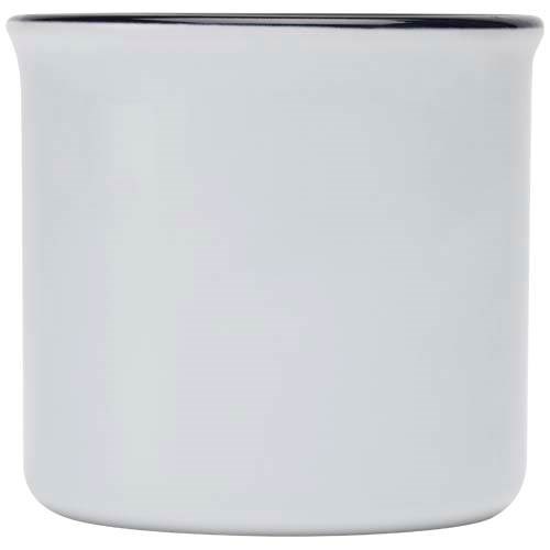 Obrázky: Retro keramický hrnček 240 ml v krabičke, biela, Obrázok 3