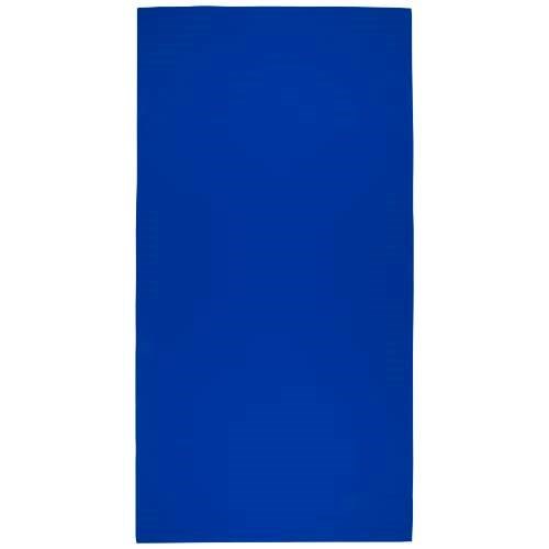 Obrázky: RPET šport.uterák 70×140cm v netk. obale, k.modrá, Obrázok 2