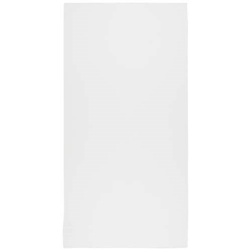 Obrázky: Polyester. športový uterák 50×100 cm, biela, Obrázok 3