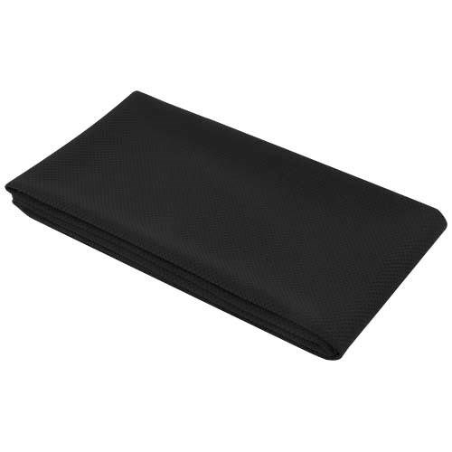 Obrázky: Polyester. športový uterák 50×100 cm, čierna