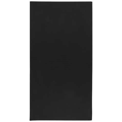 Obrázky: Polyester. športový uterák 50×100 cm, čierna, Obrázok 2