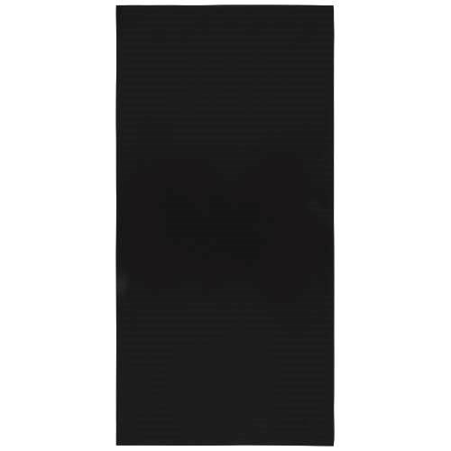 Obrázky: Polyester. športový uterák 70×140 cm, čierna, Obrázok 2