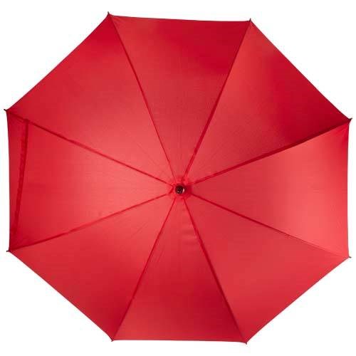 Obrázky: Manuálny dáždnik rPET 120cm, červená, Obrázok 5