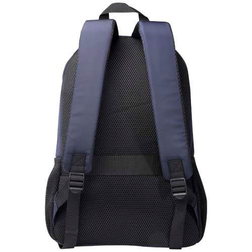 Obrázky: Nám. modrý recyklov. ruksak na notebook 15″, Obrázok 2