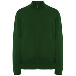 Obrázky: zelená unisex mikina na zips Ulan 280, XXXL