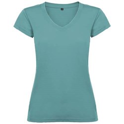 Obrázky: Dymovo-modré dámske tričko Victoria 155, XL