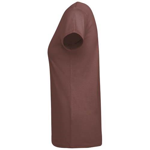 Obrázky: Hnedo-červené dámske tričko Breda 175, XL, Obrázok 3