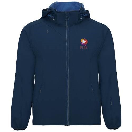 Obrázky: Nám.modrá unisex softshellová bunda Siberia M, Obrázok 20