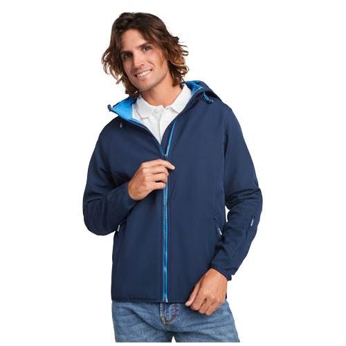 Obrázky: Nám.modrá unisex softshellová bunda Siberia M, Obrázok 23