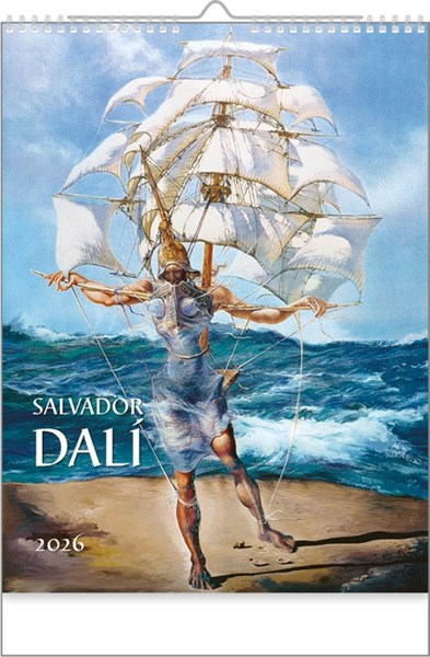 Obrázky: SALVADOR DALÍ, nástenný kalendár 420x560 mm