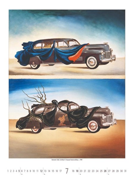 Obrázky: SALVADOR DALÍ, nástenný kalendár 420x560 mm, Obrázok 11